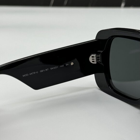 NEW VE4473U GB1/87 BLACK SQUARE WOMEN SUNGLASSES VERSACE MOD 4473-U  GB1/87 main image 6